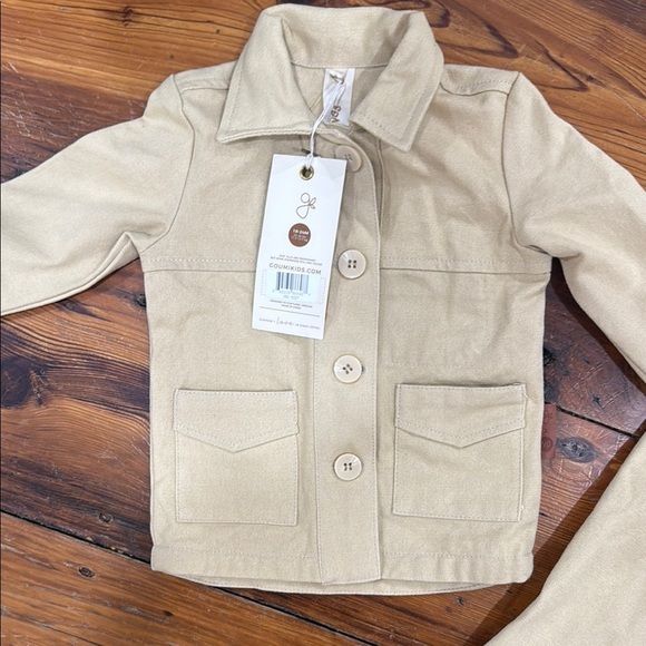 Goumi Mommy and Me Canyon Canvas Jackets NWT size large and 18 to 24 months - Picture 4 of 9